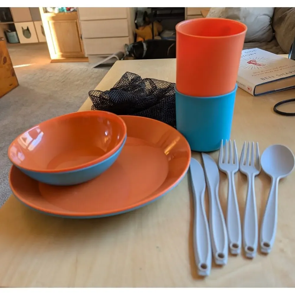 🎃Two Person Plastic Mess Kit